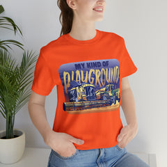 Tractor Farmer Playground Shirt | Tractor Enthusiast Unisex T-Shirt
