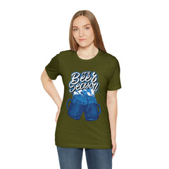 Beer Season Blue Shirt | Drink Beer Unisex T-Shirt