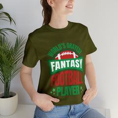 Okayest Fantasy Football Shirt | Funny Fantasy Football Unisex T-Shirt