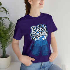 Beer Season Blue Shirt | Drink Beer Unisex T-Shirt