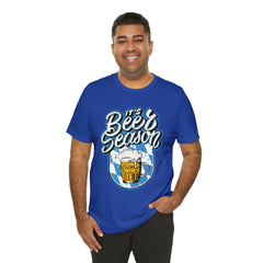 Beer Season Blue Shirt 2 | Drink Beer Unisex T-Shirt