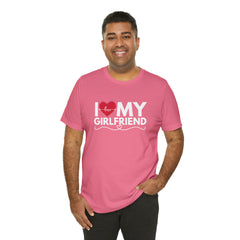 I Love My Girlfriend Shirt | Couple Love T-Shirt, Pair Girlfriend Boyfriend Matching Shirt