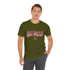 Girl Soccer Girl Power Shirt | Women Soccer T-Shirt
