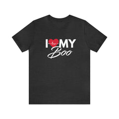 I Love My Boo Shirt | Couple Love T-Shirt, Pair Girlfriend Boyfriend Matching Shirt