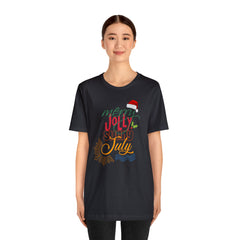 Merry Sunny July Shirt | Christmas in July Statement T-Shirt