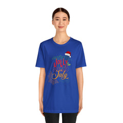 Merry Sunny July Shirt | Christmas in July Statement T-Shirt