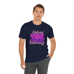 National Rollercoaster Day Pink Shirt | Carnival Ride T-Shirt
