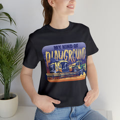 Tractor Farmer Playground Shirt | Tractor Enthusiast Unisex T-Shirt