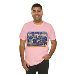 Tractor Farmer Playground Shirt | Tractor Enthusiast Unisex T-Shirt
