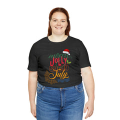 Merry Sunny July Shirt | Christmas in July Statement T-Shirt