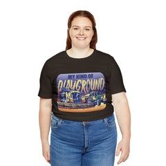 Tractor Farmer Playground Shirt | Tractor Enthusiast Unisex T-Shirt