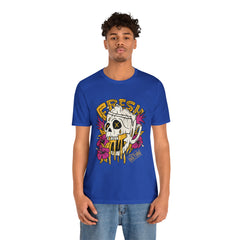 Fresh Beer Skull Shirt | Drink Beer Unisex T-Shirt