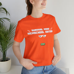 Highschool Survival Mode Shirt | Minecraft School Unisex T-Shirt