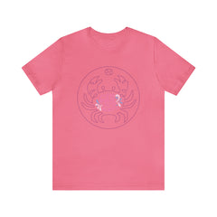 Cancer Crab Zodiac Graphics Shirt | Zodiac Sign Statement T-Shirt