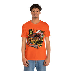 Beer and Motorcycle Shirt | Drink Beer Unisex T-Shirt