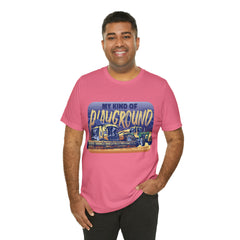 Tractor Farmer Playground Shirt | Tractor Enthusiast Unisex T-Shirt
