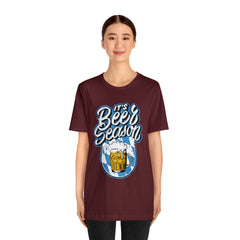 Beer Season Blue Shirt 2 | Drink Beer Unisex T-Shirt