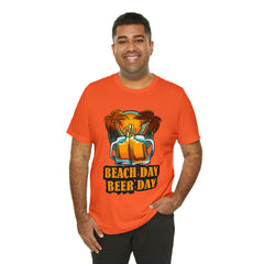 Beer Day Beach Day Shirt | Drink Beer Unisex T-Shirt