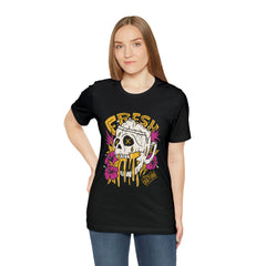 Fresh Beer Skull Shirt | Drink Beer Unisex T-Shirt