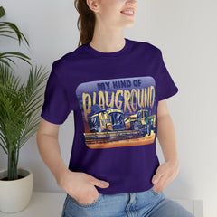 Tractor Farmer Playground Shirt | Tractor Enthusiast Unisex T-Shirt