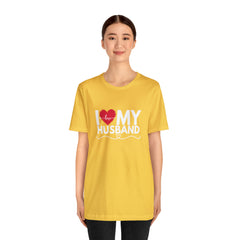 I Love My Husband Shirt | Couple Love T-Shirt, Pair Husband Wife Matching Shirt