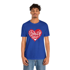 Family Reunion Heart Shirt | Family Love Unisex T-Shirt