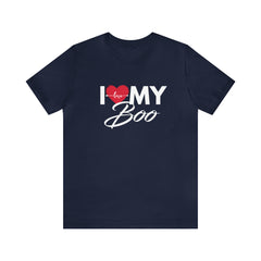 I Love My Boo Shirt | Couple Love T-Shirt, Pair Girlfriend Boyfriend Matching Shirt