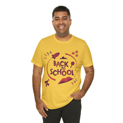 Back to School Subjects Shirt | Back to School Rocket Unisex T-Shirt