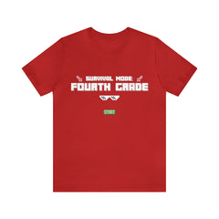 Fourth Grade Survival Mode | Minecraft Unisex T-Shirt