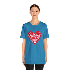 Family Reunion Heart Shirt | Family Love Unisex T-Shirt