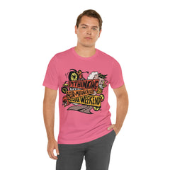 Beer and Motorcycle Shirt | Drink Beer Unisex T-Shirt