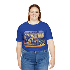 Tractor Farmer Playground Shirt | Tractor Enthusiast Unisex T-Shirt