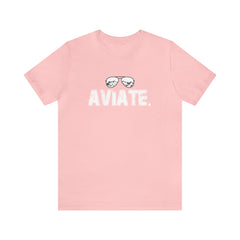 Airplane Pilot Aviate Glasses Shirt | Aviation T-Shirt
