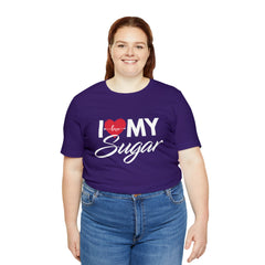 I Love My Sugar Shirt | Couple Love T-Shirt, Pair Girlfriend Boyfriend Matching Shirt