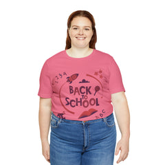 Back to School Subjects Shirt | Back to School Rocket Unisex T-Shirt