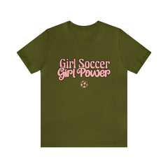 Girl Soccer Girl Power Shirt | Women Soccer T-Shirt
