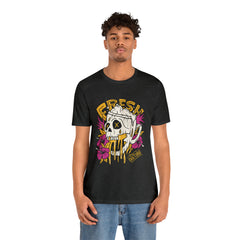 Fresh Beer Skull Shirt | Drink Beer Unisex T-Shirt
