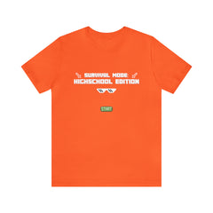 Highschool Survival Mode Shirt | Minecraft School Unisex T-Shirt