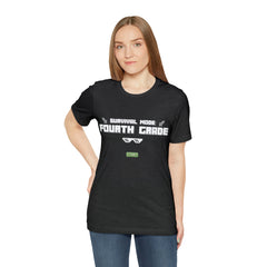 Fourth Grade Survival Mode | Minecraft Unisex T-Shirt