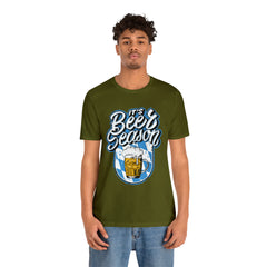 Beer Season Blue Shirt 2 | Drink Beer Unisex T-Shirt