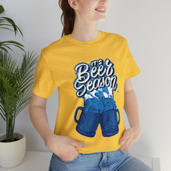 Beer Season Blue Shirt | Drink Beer Unisex T-Shirt