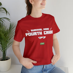 Fourth Grade Survival Mode | Minecraft Unisex T-Shirt