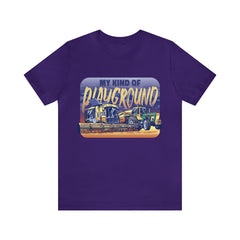 Tractor Farmer Playground Shirt | Tractor Enthusiast Unisex T-Shirt