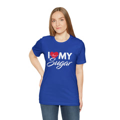 I Love My Sugar Shirt | Couple Love T-Shirt, Pair Girlfriend Boyfriend Matching Shirt