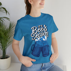 Beer Season Blue Shirt | Drink Beer Unisex T-Shirt