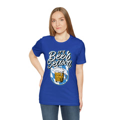 Beer Season Blue Shirt 2 | Drink Beer Unisex T-Shirt