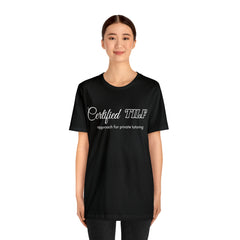 Certified TILF Shirt | Funny Private Tutoring TILF Unisex T-Shirt