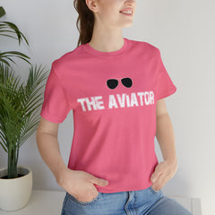 The Aviator Pilot Glasses Shirt | Airplane Pilot T-Shirt