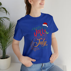 Merry Sunny July Shirt | Christmas in July Statement T-Shirt