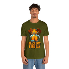 Beer Day Beach Day Shirt | Drink Beer Unisex T-Shirt